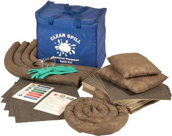 Clear Spill General Purpose Spill Kit Bag - 73 Litres